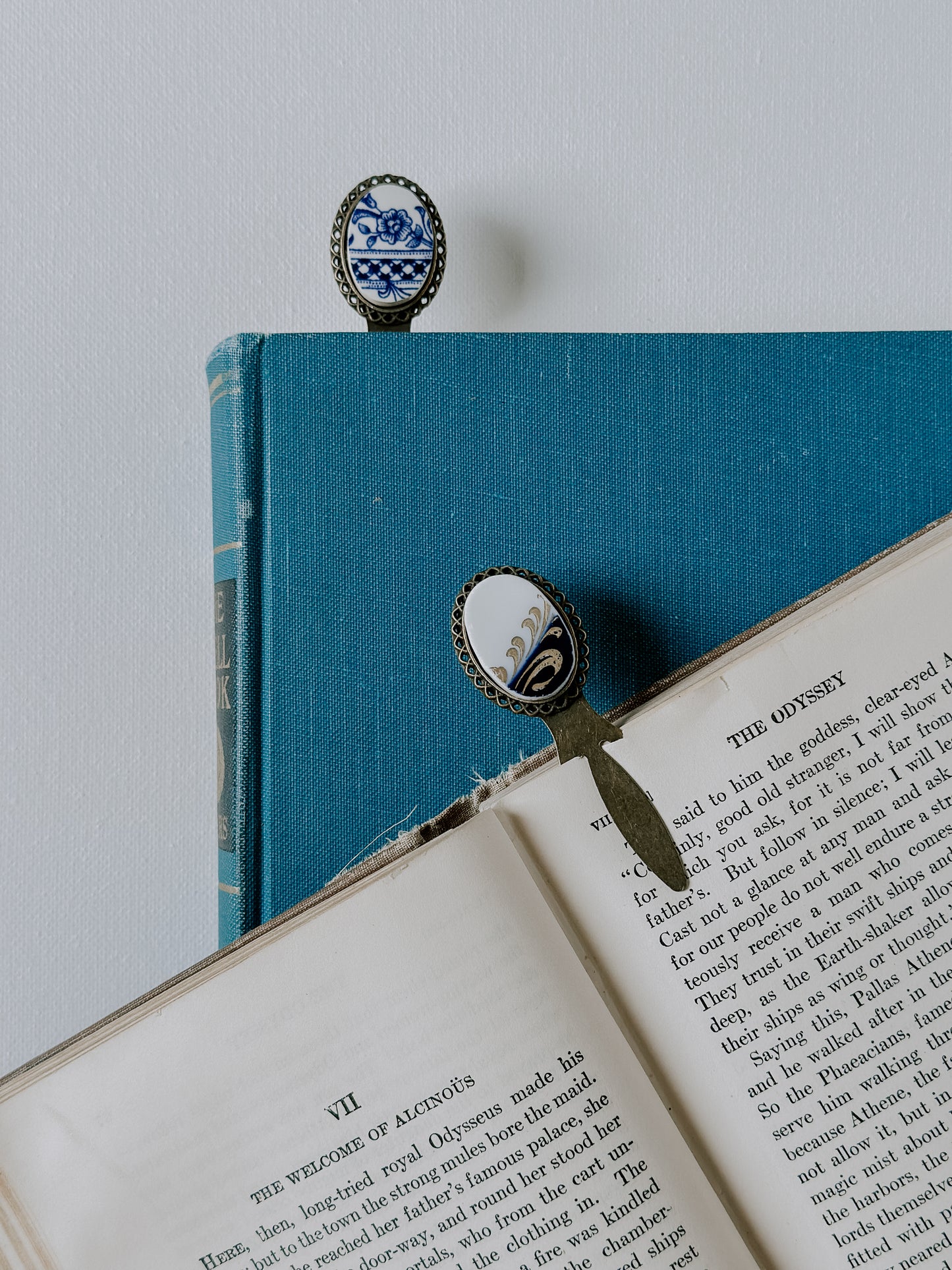 Antique Porcelain Bookmark