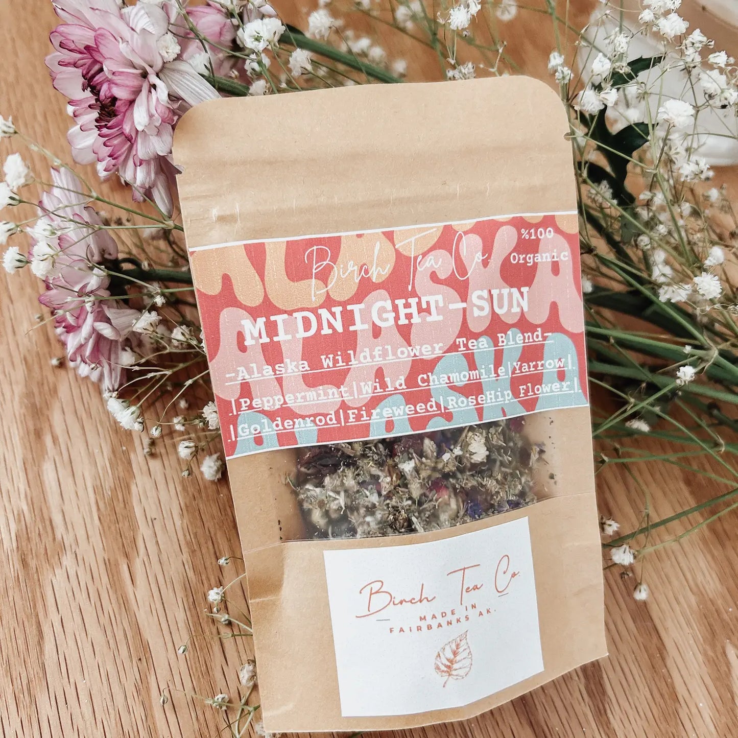 Midnight-Sun - Alaska Wildflower Herbal Tea Blend