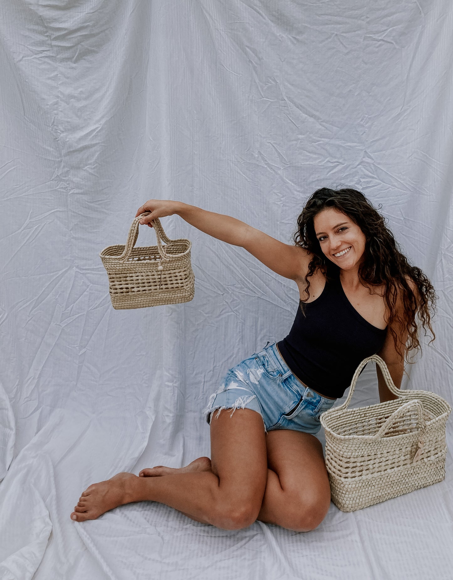 Palm Frond Tote