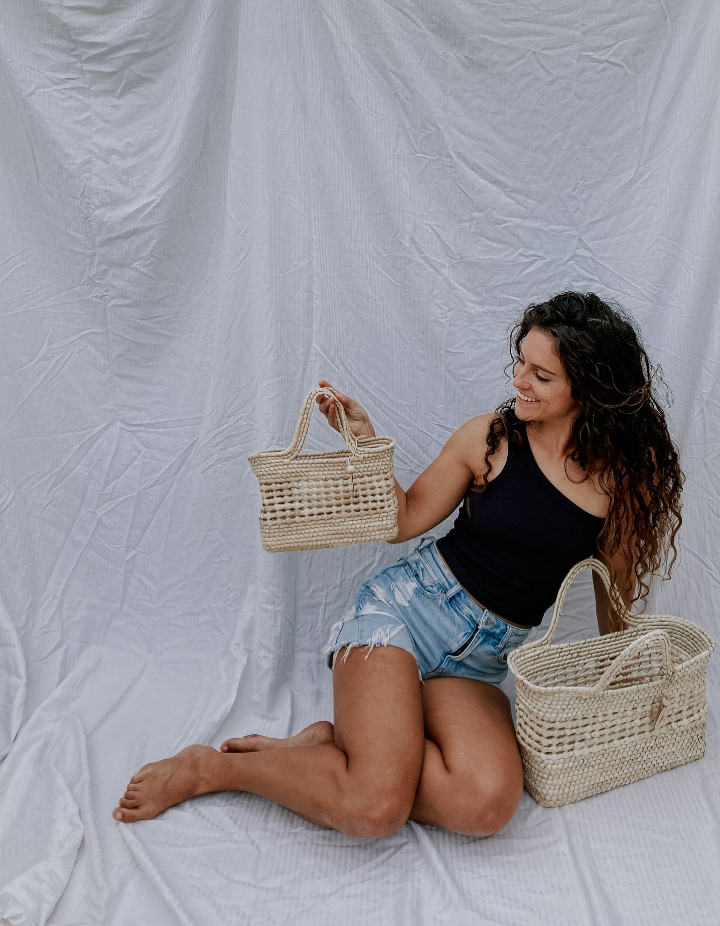 Palm Frond Tote